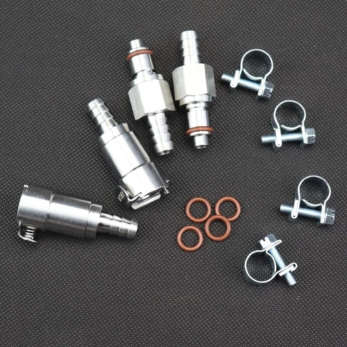 2 pairs BMW 5/16" Gas Fuel Line Hose Quick Release Disconnect Coupling Kit Set - Bild 3 von 9