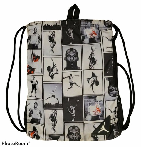 michael jordan drawstring bag