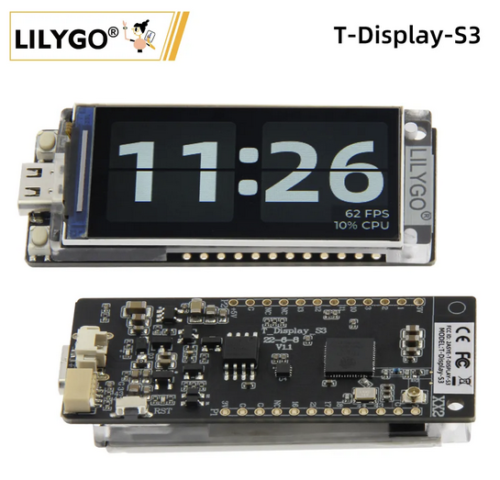 Lilygo T-Display-ESP32-S3 ESP32 LCD Display Entwicklungsboard, neu - Afbeelding 1 van 1
