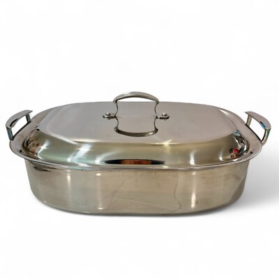 Vollrath 49431 Miramar French Oven 7 Qt Stainless Tri-Ply Induction NSF w/Lid E5