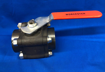 WORCESTER SOCKET WELD MANUAL BALL VALVE 1 1/2'' 5946TSW R21 A105 BODY