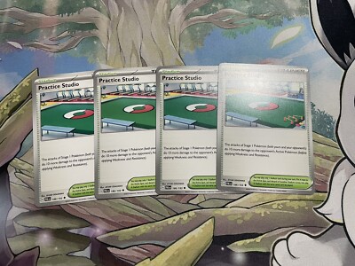 Practice Studio - 186/193 - Paldea Evolved - Trainer Playset - Packfrisch
