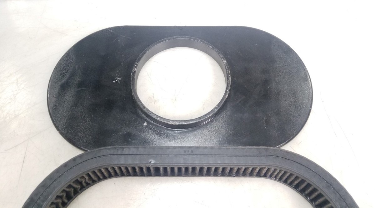 Summit Racing Finned Aluminum Air Cleaner K&N SUM-239042B C147A8