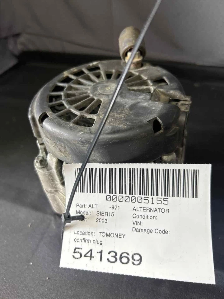 Fits 2002-2005 GMC Sierra 1500 Alternator OEM#:19151898 Foto 2 de 2