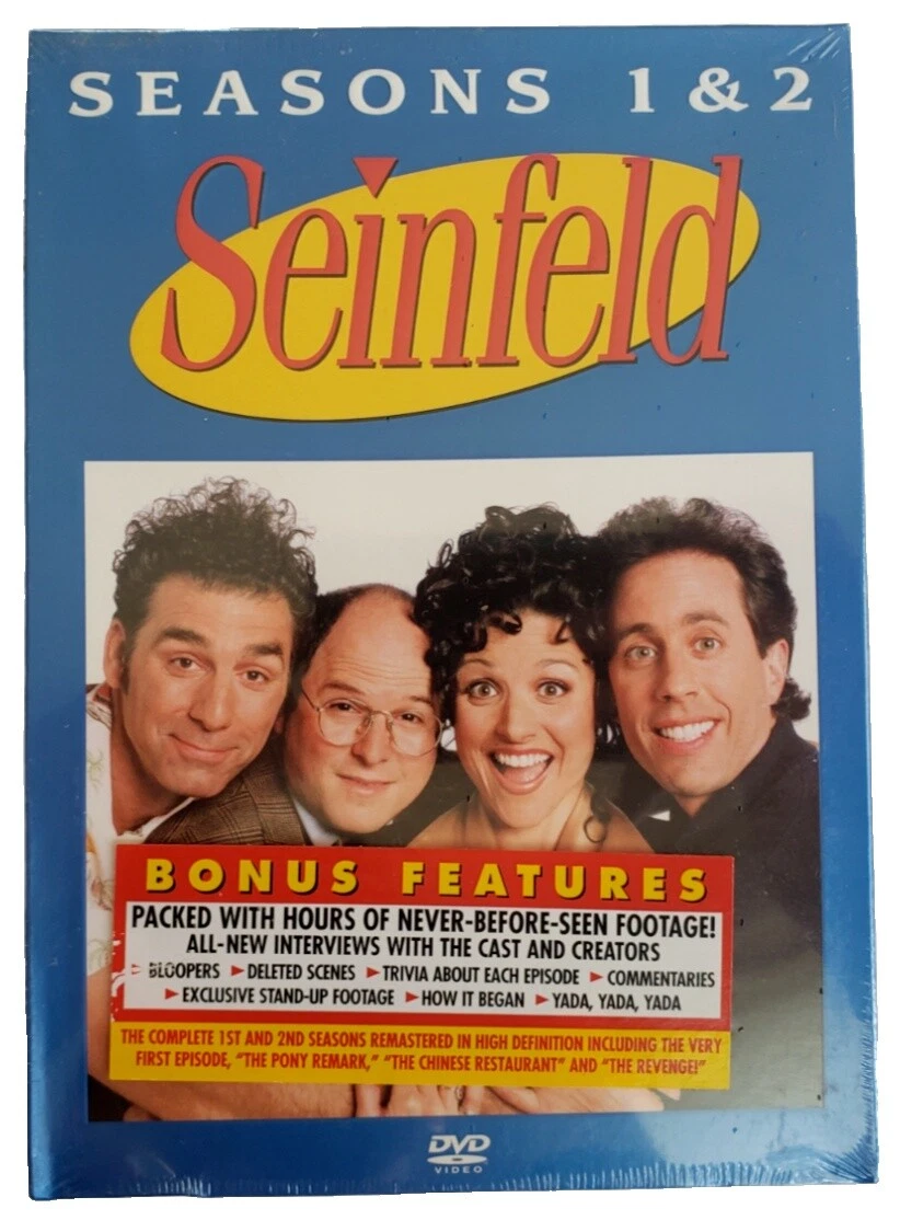 Seinfeld 1 Season DVDs & Blu-ray Discs