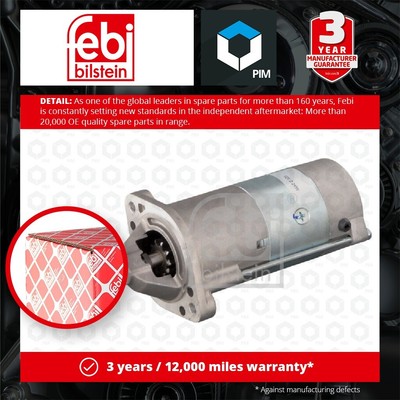 Starter Motor fits MITSUBISHI L200 K64T, K74T 2.5D 96 to 07 MD312858 MD312858R