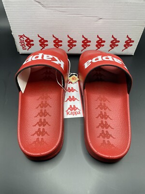 $100 NWT KAPPA Banda 222 men’s slides sz 11 Kappa 222 Banda Mitel 7 | Blue-White-Yellow| Slides Men main image 4