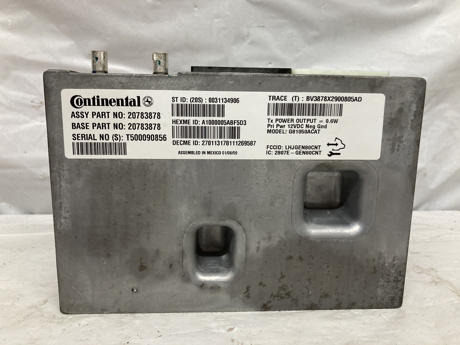 2009-10 GMC Chevrolet Chevy ONSTAR Navigation GPS Control Module 