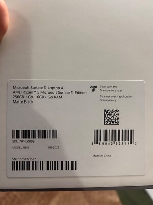 Microsoft - 【専用】 Microsoft Surface Laptop 4 13.5-in Touch 1959 Ryzen 5/256GB SSD
