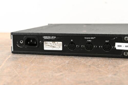 Lexicon LXP-15 Multi-Effects Processor CG008JJ - Picture 9 of 11