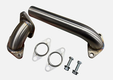 Dump Tube Pipe For Tial 35mm 38mm Wastegate Exhaust Actuator Elbow Stainless SS