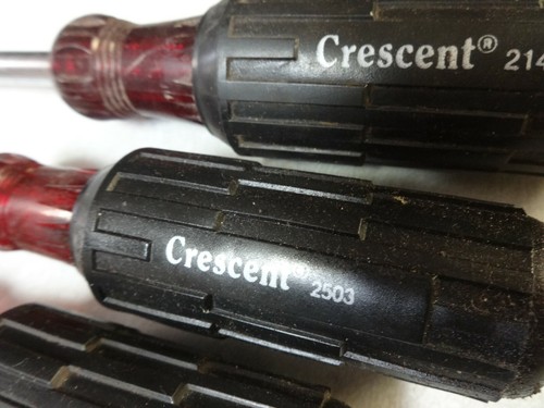 Crescent Screwdriver Set - USA - 2143-8 / 2503 - 8" 6" & 4" - Used - Acceptable - Picture 7 of 8