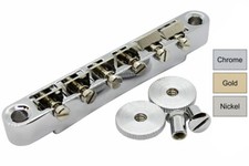 Locking USA made ABR-1 Bridge with plated brass saddles for US Gibson� guitars
