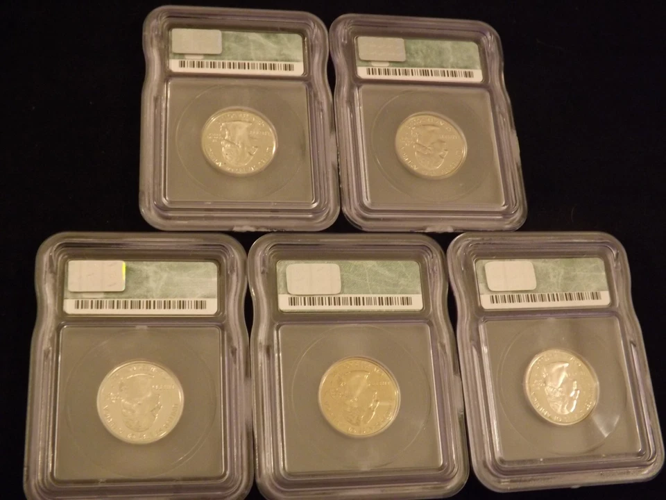 2000 -S    Quarter   5 Coin Set            ICG  Certified Set - Image 2 of 2
