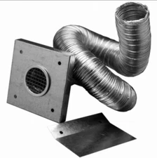 Duravent PelletVent 3" x 5" Pellet Stove Air Intake Installation Kit 3PVL-AIK