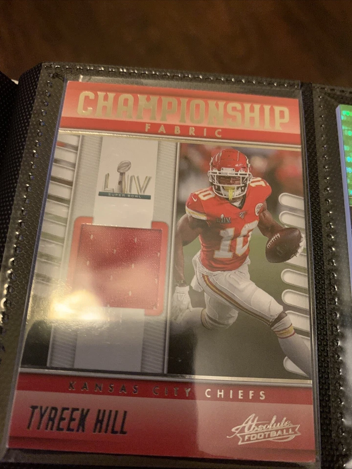 2023 Panini Absolute - Championship Fabric #CF-9 Tyreek Hill (MEM) - Image 2 of 3