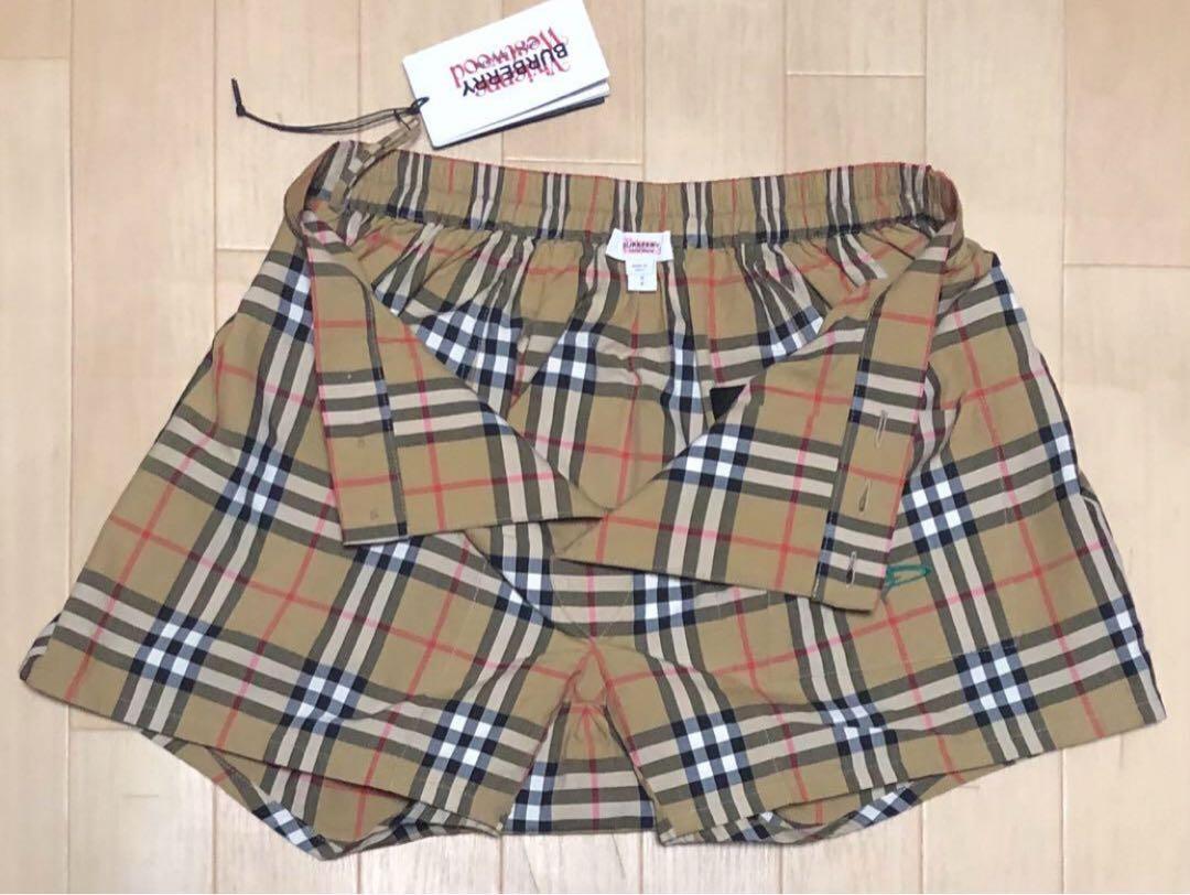 VIVIENNE WESTWOOD x BURBERRY Nova Check Shorts Beige Size S VIVIENNE WESTWOOD x BURBERRY Nova Check Shorts Beige Size S