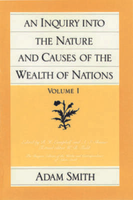 #ad An Inquiry Into the Nature and Causes of the Wealth of Nations Volume 1 GOOD $4.72