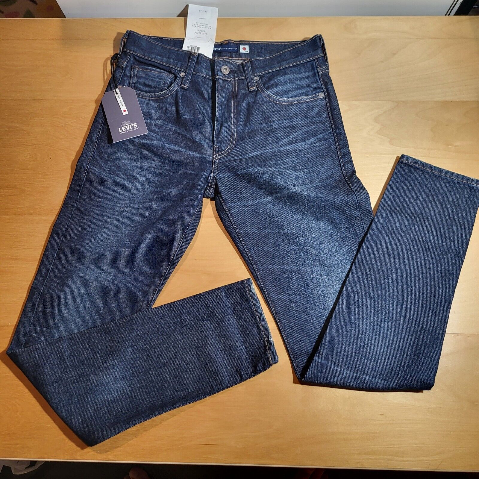 Levis Made & Crafted 512 Slim Taper Japanese Denim 29X32 