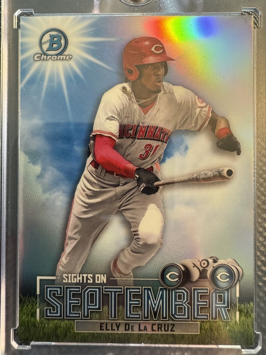 2023 Topps Bowman ELLY De La CRUZ #SOS-7 ⚾ Sights On September
