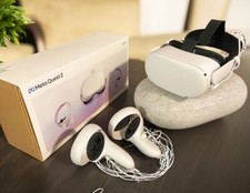 Meta Oculus Quest 2 128gb - Vr Headset W/ Controllers - White