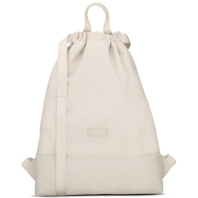 Turnbeutel Damen Herren Beige No Rucksack Damen für Sport