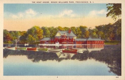 THE BOAT HOUSE, ROGER WILLIAMS PARK, PROVIDENCE, RI