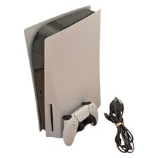 Sony PlayStation 5 PS5 Disc Edition 825GB Blu-Ray Console - White - Complete