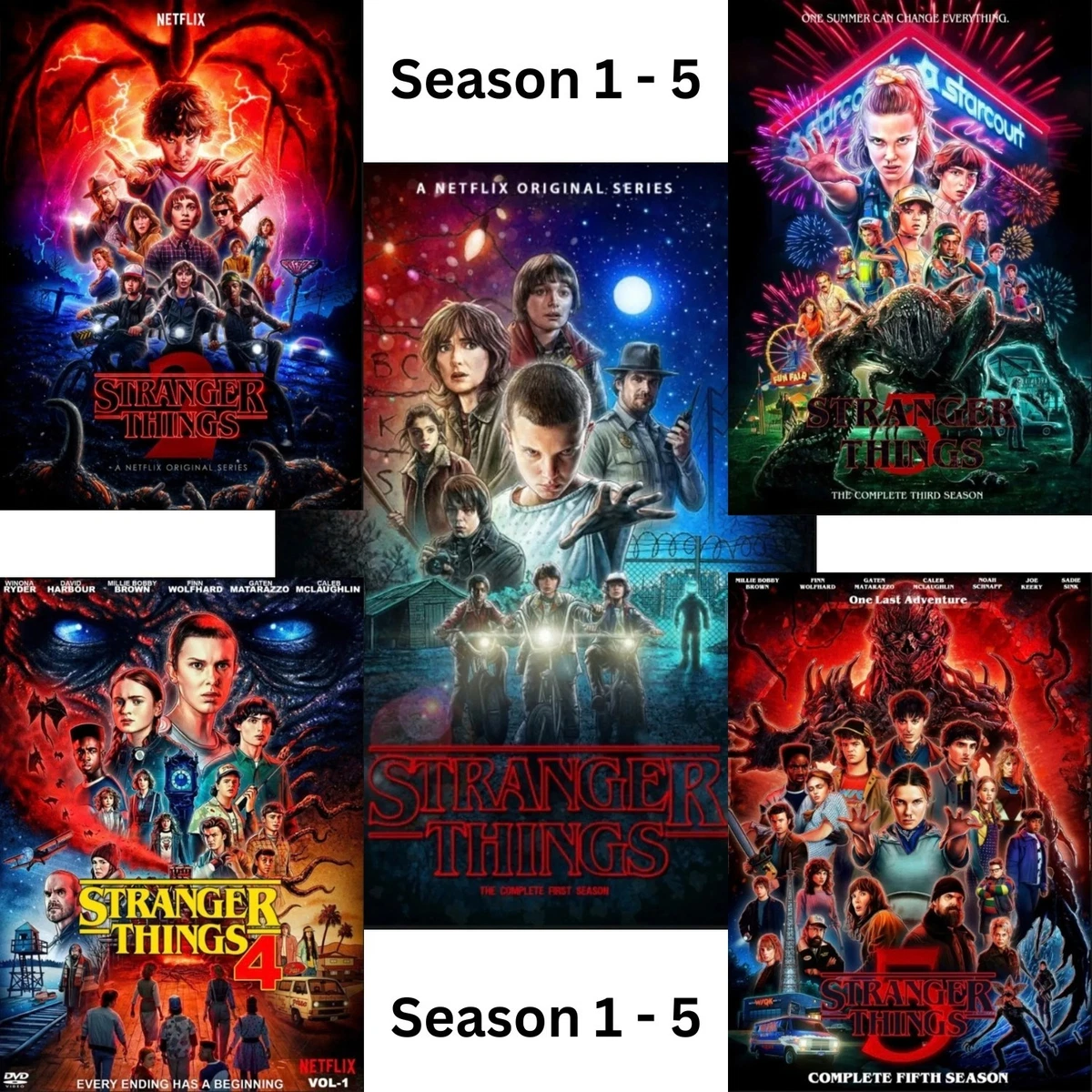 Preços baixos em DVDs da série de TV Stranger Things | eBay