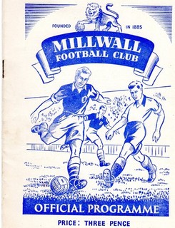 Millwall v Swindon Town August 29th 1949