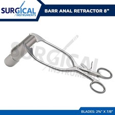 Retractor anal rectal Barr 8" instrumentos quirúrgicos de ginecología grado alemán