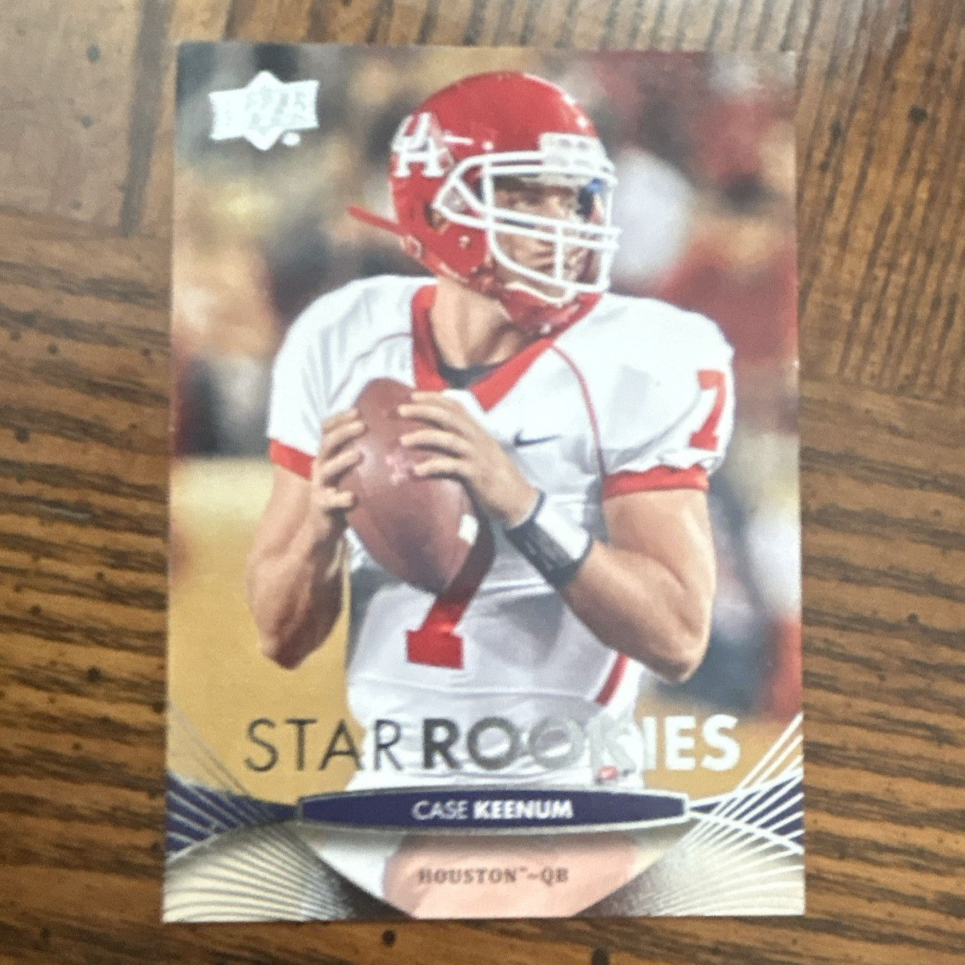 Upper Deck 2012 Star Rookies Case Keenum #67 Houston Cougars RC NCAA