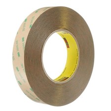 3M Adhesive Transfer Tape 9472LE, Clear, 1 in x 60 yd, 5.2 mil