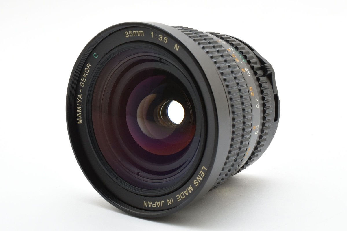 マミヤ MAMIYA-SEKOR C 35mm F3.5 N マミヤ645用 🌟Excellent5🌟 Mamiya Sekor C 35mm F3.5 N Lens 645 1000S