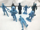 Vintage Marx Navy & Sailor Playset Figures 54mm & 60mm Figures