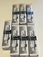 lot of 7 Sylvania 20667 841 13w CFL Dulux D/E 4 pin
