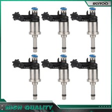 6 Fuel Injectors For GMC Acadia Chevrolet Traverse Cadillac STS Buick Lacrosse