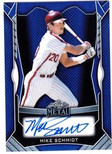 Mike Schmidt 2025 Leaf Metal Baseball Auto #6/6