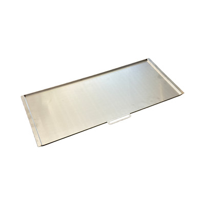Edelstahl Fettwanne / Fettauffangwanne f. Burnhard Big Fred - 690x365x10 mm