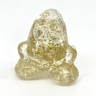 EGGY Gold Sparkles Gogos Crazy Bones 1996 VTG 