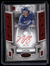 2024 Topps Tier One #BOA-NLO Nick Loftin Break Out Autographs Red Foil #/25