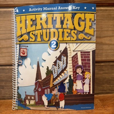 BJU Press Heritage Studies 2 Activity Manual Answer Key Third Edition