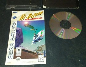 Hi-Octane for Sega Saturn (1995) - case damage but CD is in minty perfect shape