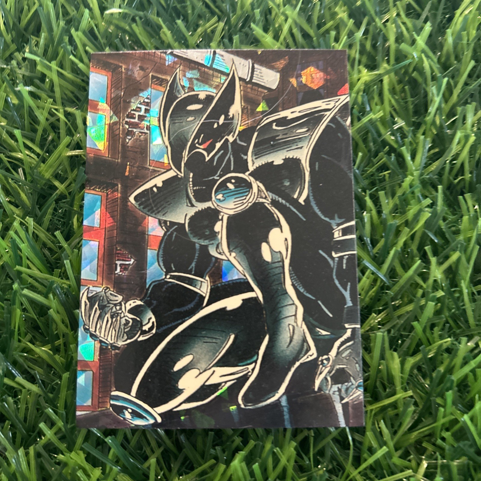 1992 Comic Images Shadow Hawk Prism Card #P2 Responsibilities N3