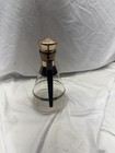 Vintage Mid-Century Glass Carafe Copper Top Coffee Juice Water Pitcher  — photo 4