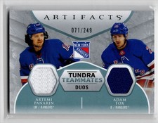 2024-25 Artifacts Tundra Teammates Duos Artemi Panarin / Adam Fox 071/249 New