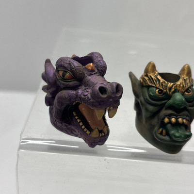 Snuffers Butt Headz Vintage 2002 Cigarette Extinguish Lot 11 Fantasy Dragon 
