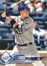 2018 Topps #571 C.J. Cron - BB