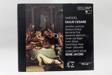 Haendel – Giulio Cesare 4 CD set 1991 Opera Baroque harmonia mundi FRANCE