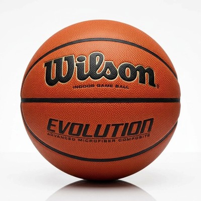 WILSON Men's Evolution Game Basketball (29.5'') - Official Size & Weight - Indoor
